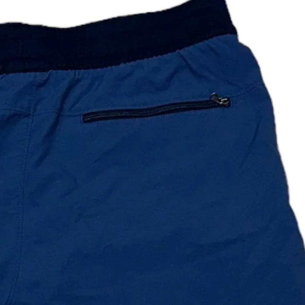 Men's The North Face Nylon Athletic Shorts Navy Blue Size‎ Large